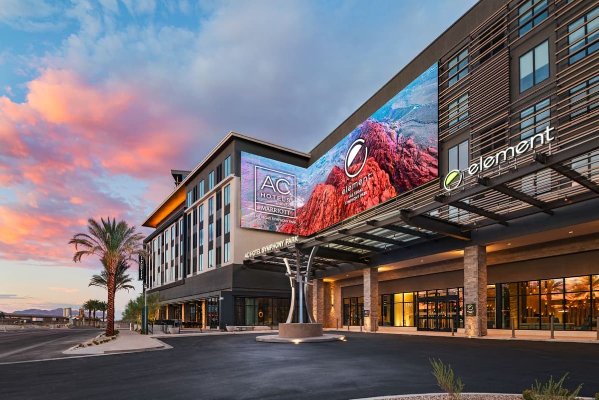 Exterior of AC Hotel by Marriott Symphony Park in Las Vegas