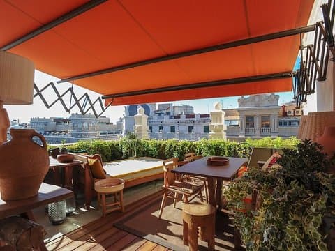 Terrace at Brach Madrid - Evok Collection on Gran Via