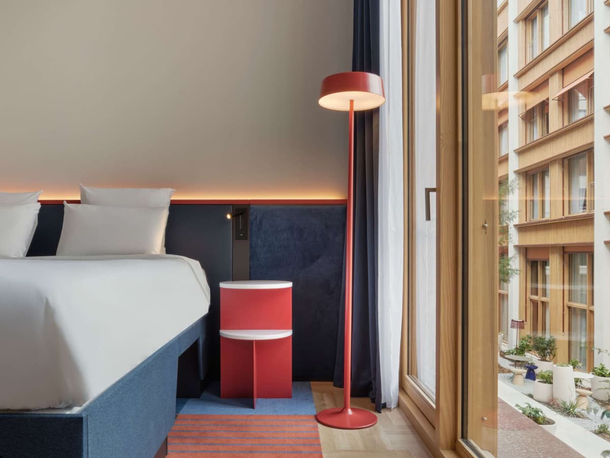 Design-led guest room at TRIBE Paris Pantin near Paris
