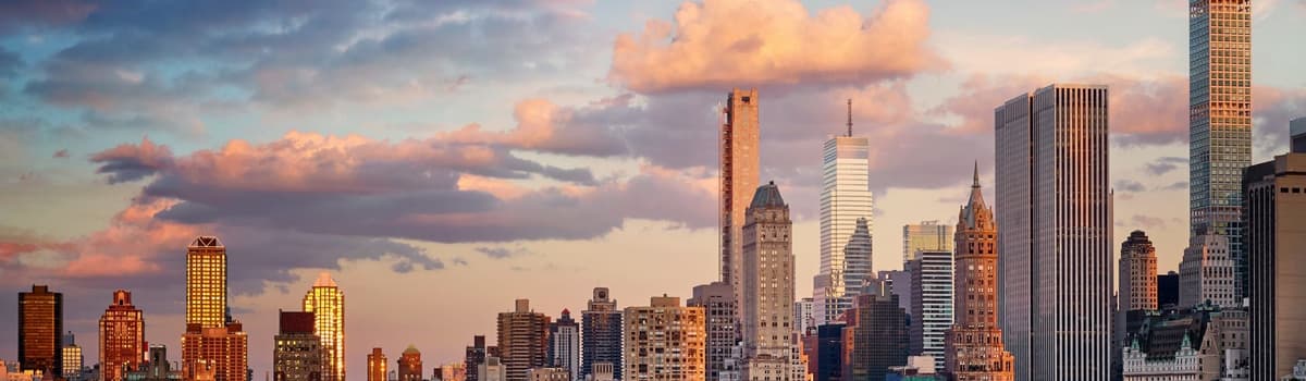 Manhattan skyline view for Plaza Athenee Nobu Hotel and Spa New York